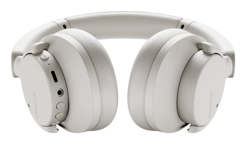 Urbanista Valencia On-Ear Kopfhörer – Kabel + BT, ANC, Weiss, BT 5.3