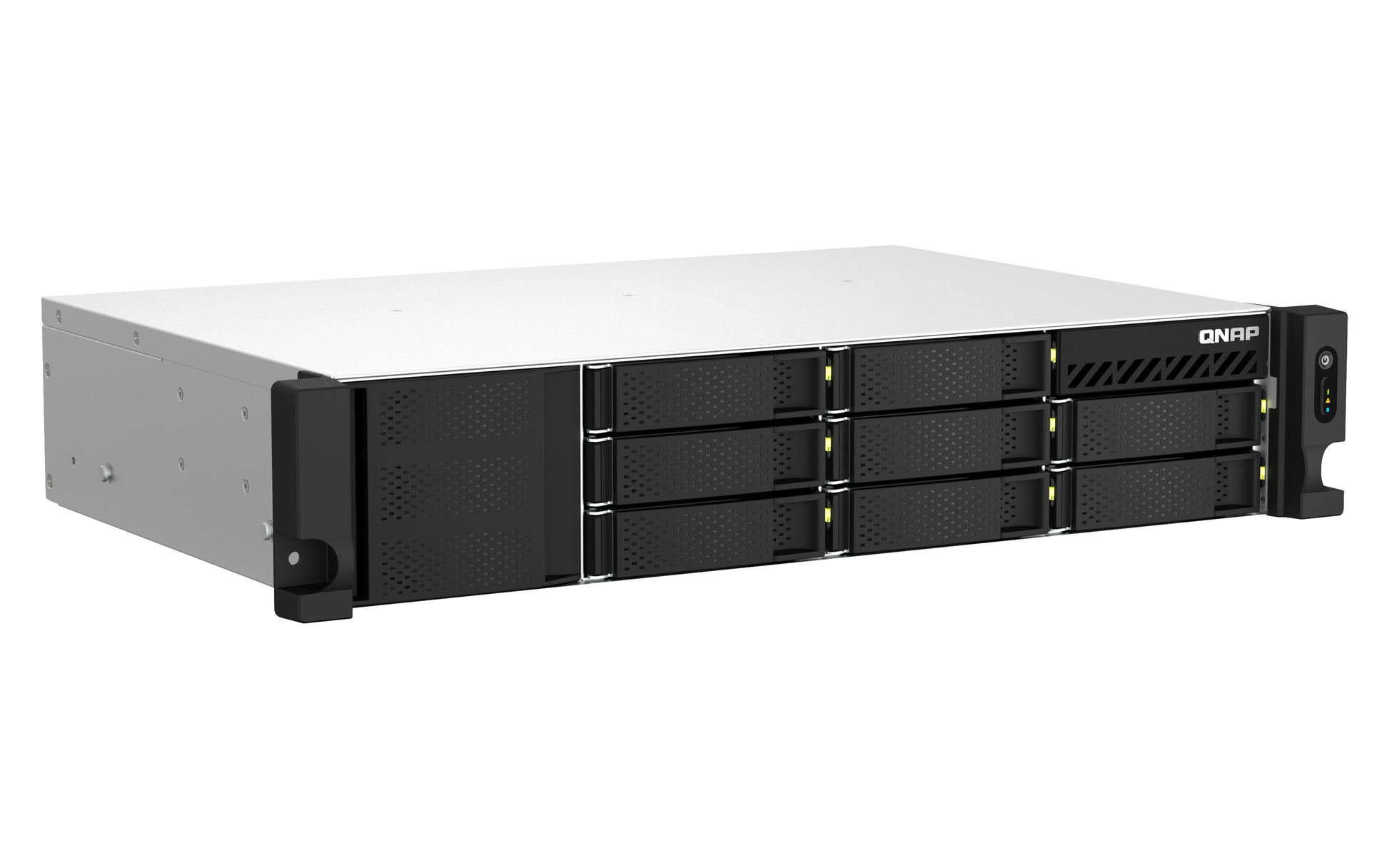 QNAP TS-873AEU-4G Allgemeines Speichergerät – 2 × 2,5 Gbit/s Ethernet, 4 GB DDR4, 2U 8-Bay
