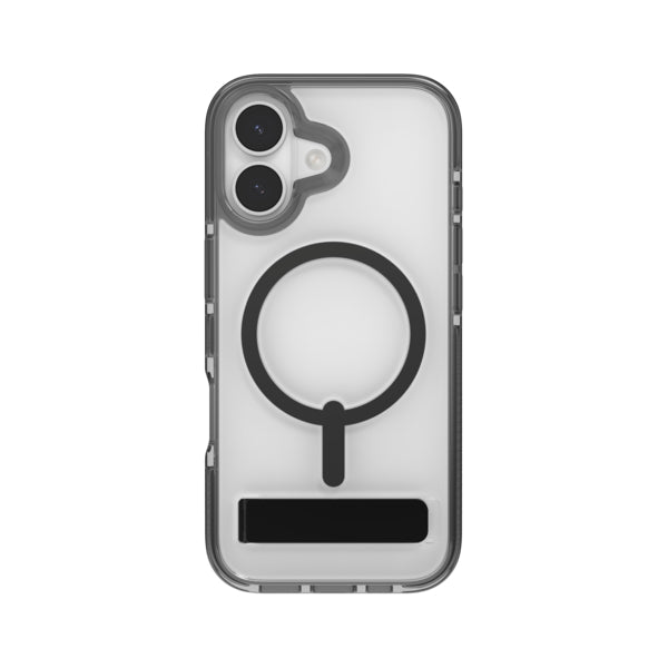 ZAGG Santa Cruz Snap Backcover – für Apple iPhone 17, Graphen, Schwarz/Transparent, bis 4 m sturzsicher