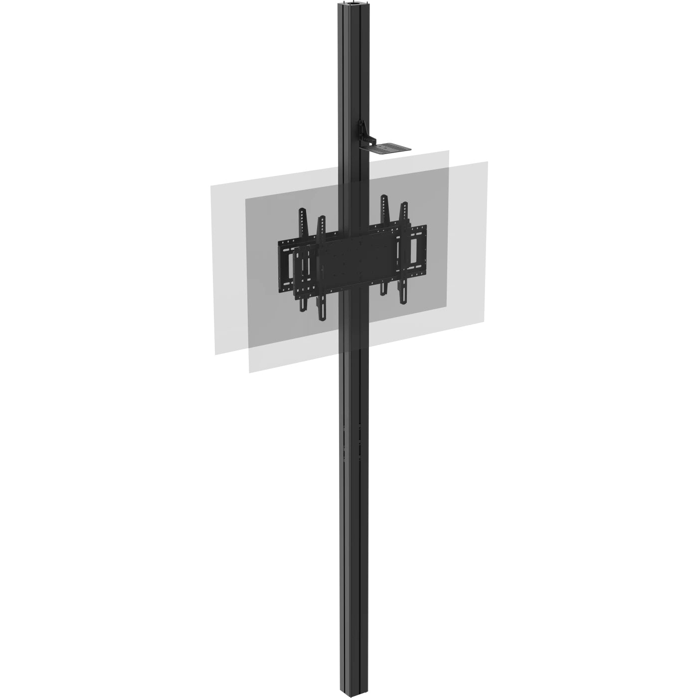 Vision Säulenhalterung – bis 150 kg, höhenverstellbar, für VFM-W4X4, VFM-W4X6, VFM-W6X4 und andere – VFM-POST