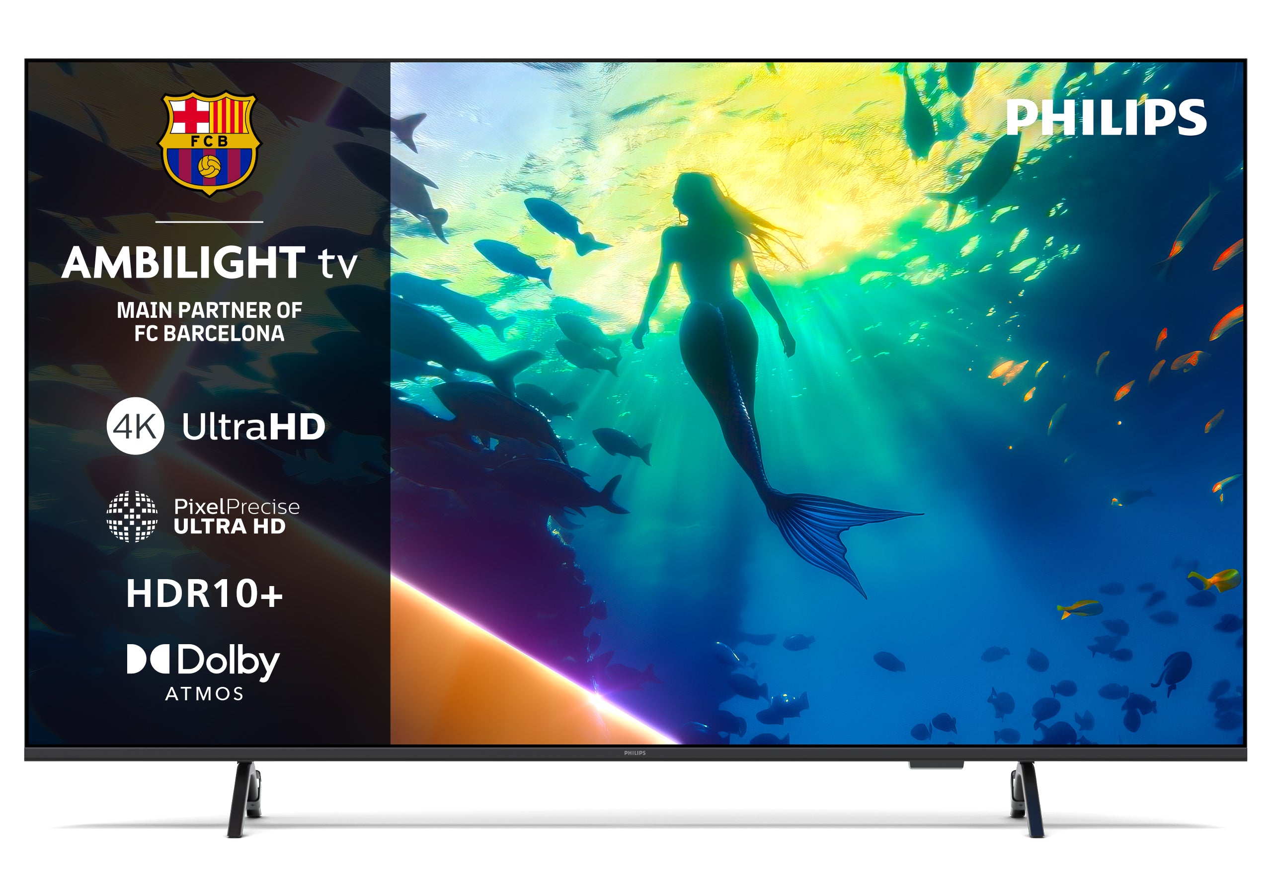 Philips 65PUS8500/12 – 65" QLED UHD 4K, Titan OS, Ambilight (2025)
