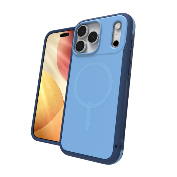 ZAGG Sedona Snap Backcover – für Apple iPhone 17, MagSafe, Graphen, blau, bis 4 m Sturzsicher