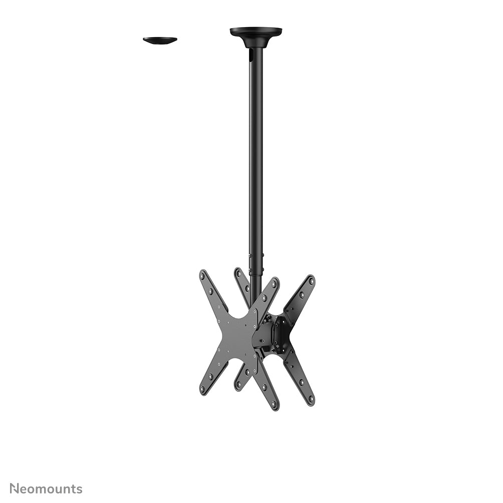Neomounts FPMA-C340DBLACK – Deckenhalterung, neigbar, bis 75", VESA 400×400, bis 50 kg, schwarz