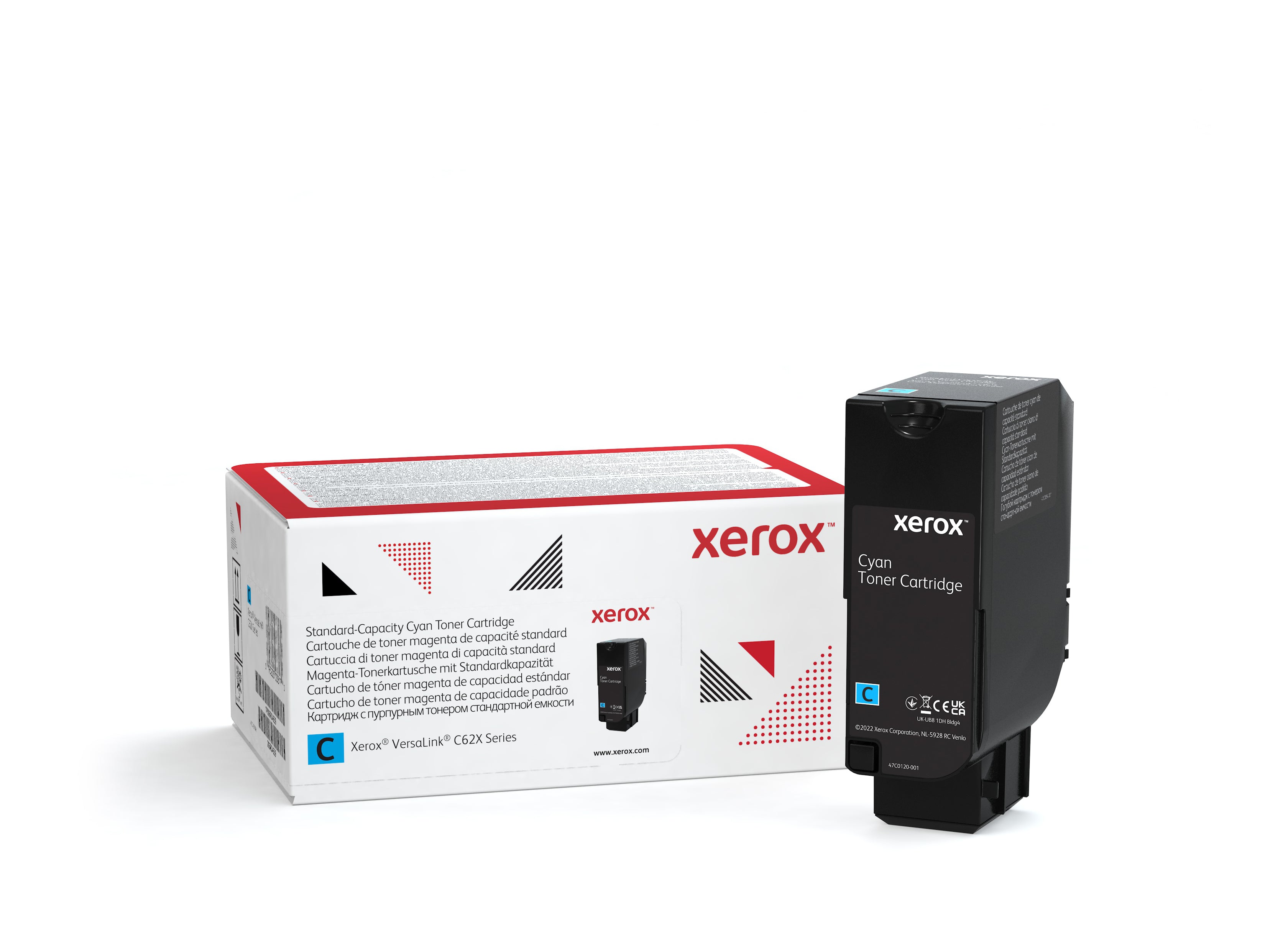 Xerox Toner 006R04617 – Cyan, 6000 Seiten – für VersaLink C625