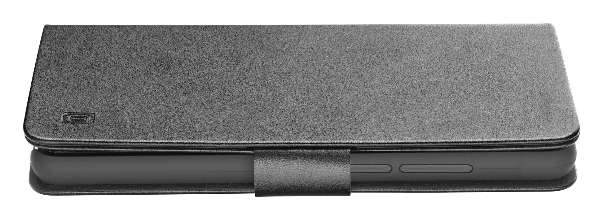 Cellularline Booklet-Hülle – für Samsung Galaxy S25 Edge – schwarz – Kunstleder – mit Kartenfach