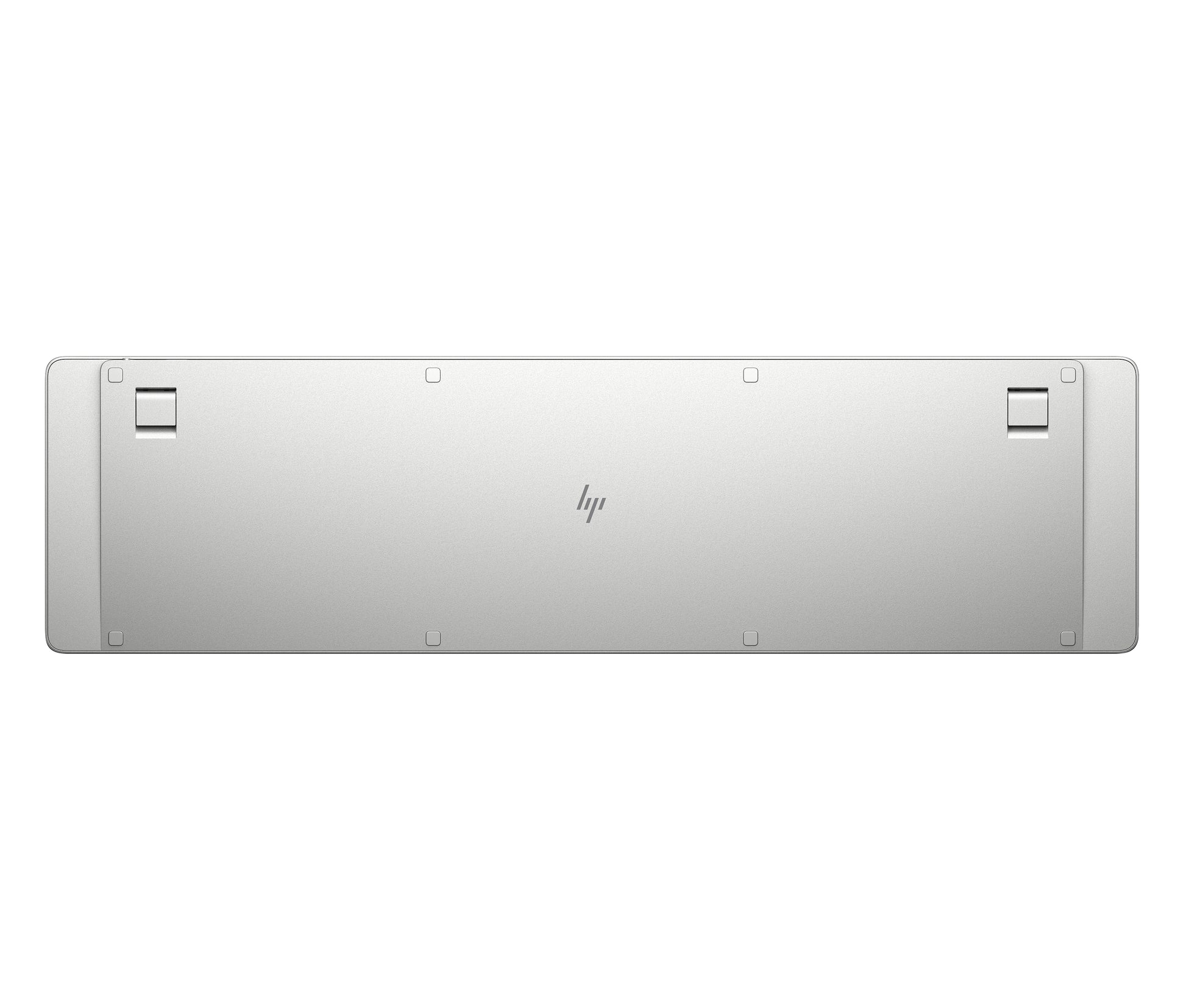 HP 970 Programmierbare Wireless K – Tastatur – Bluetooth – USB-C Ladeport – Silber