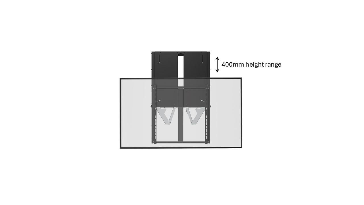 Vivolink FlexiLift VLMW-FLEXI-M – Wandhalterung, bis 65 kg