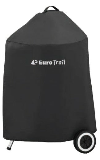Eurotrail Grill-Hülle – 55 × 55 × 80 cm, Schwarz – für Weber