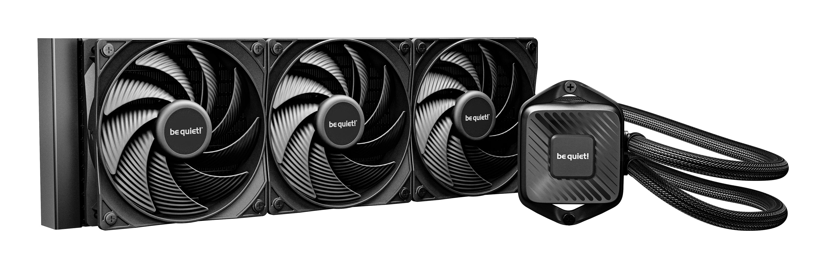 be quiet! be quiet PURE LOOP 3 – All-in-One Flüssigkeitskühler – 360 mm, 3×120 mm Lüfter, 101,2 m³/h, Schwarz