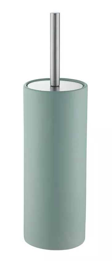 Diaqua WC-Bürstenset – Keramik, Salbei, mit Deckel, H 39 cm, Ø 11 cm