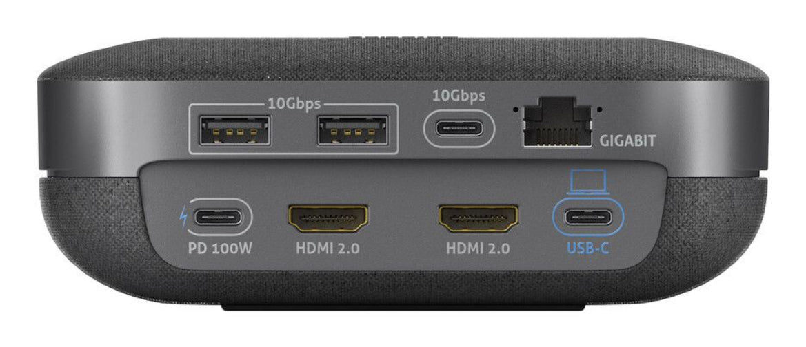 PureLink VL-SD200 Dockingstation – USB-C, 2× HDMI, 5× USB-A, 100 W PD, GbE, für Universal
