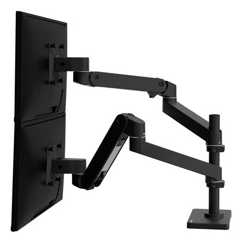 Ergotron LX PRO WCB – Monitorarm, Dual, gestapelt