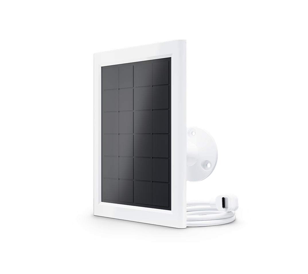 Arlo Essential 2 Solarpanel – wandmontiert, wetterfest, 2,43 m Kabel – für Arlo Essential 2