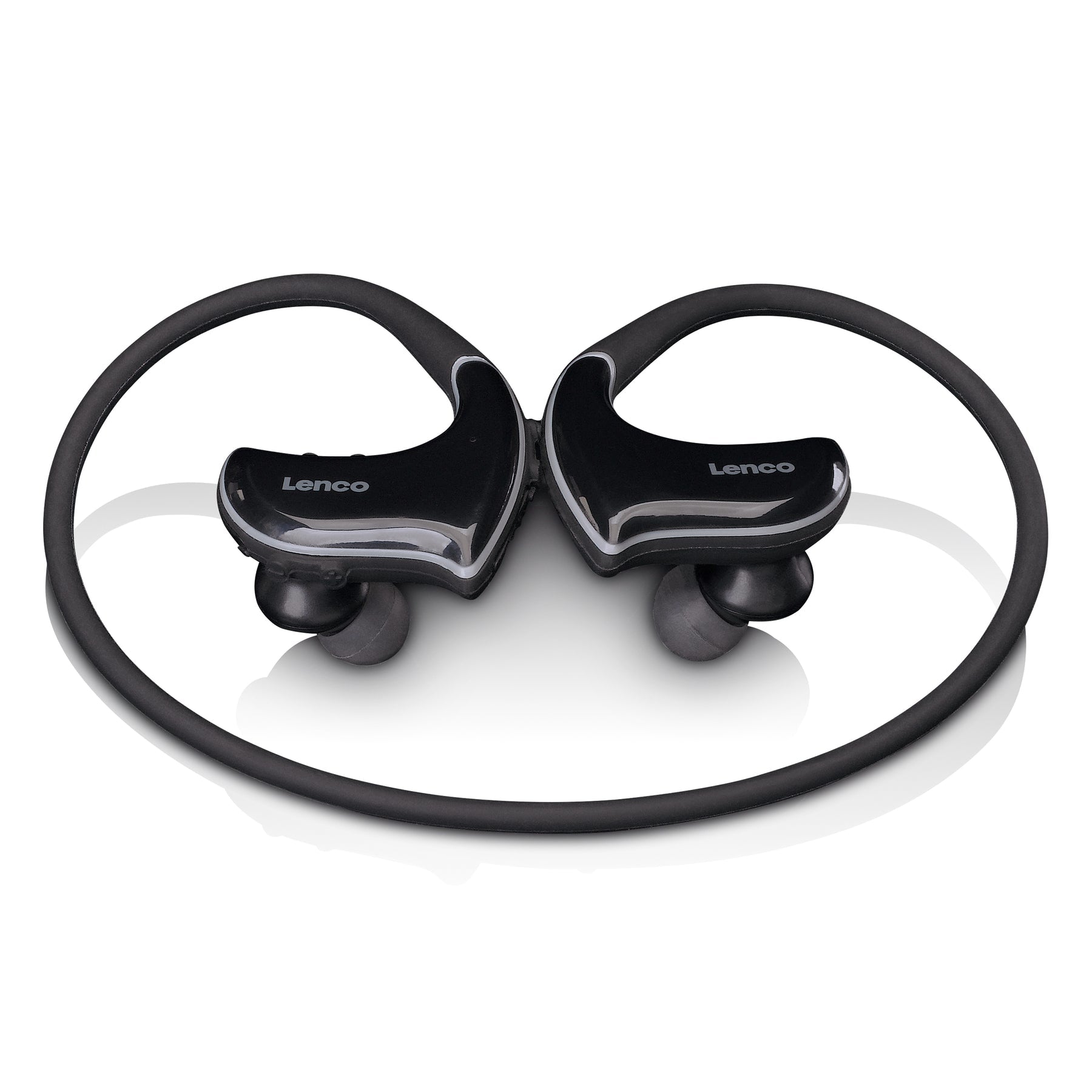 Lenco BTX-750 In-Ear Kopfhörer – Stereo, BT 5.0, Schwarz
