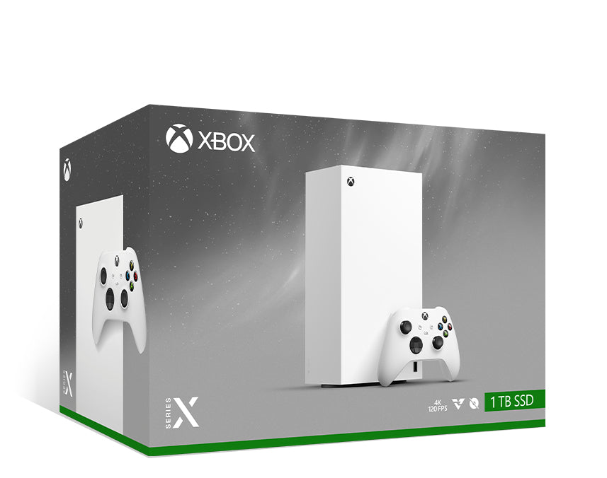 Microsoft Xbox Series X – 8K Ultra HD Streaming-Player, 1000 GB, WLAN & Ethernet