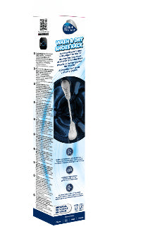 Care + Protect CarePlus Protect – Wasch- & Trockengestell für Schuhe – ausziehbar, für Waschmaschinen und Trockner, Weiss