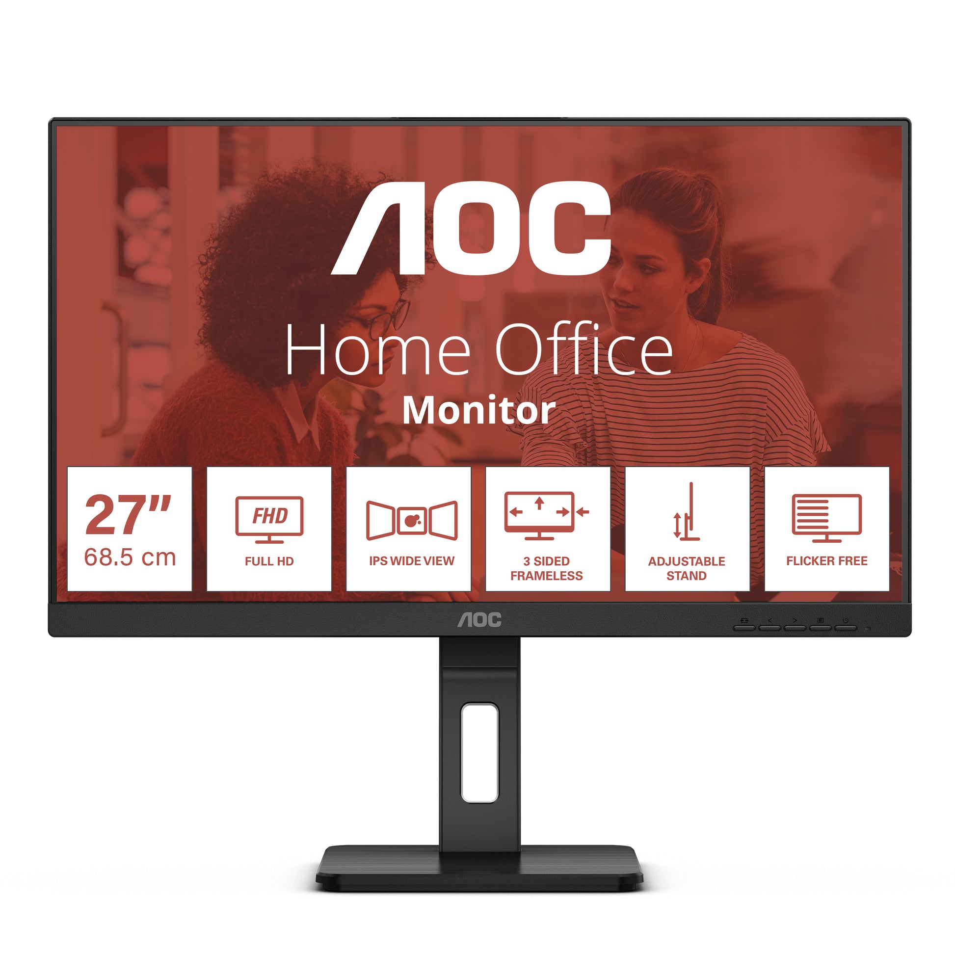 AOC 27E3QAF – 27" Full HD IPS 75 Hz – Lautsprecher, HDR