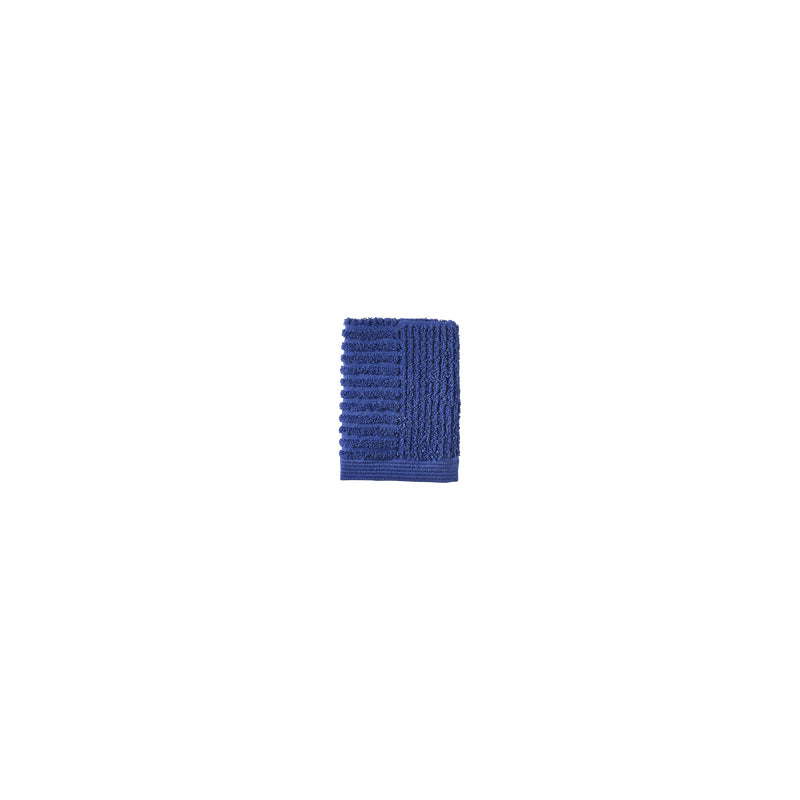 Zone Denmark Waschlappen Classic – 30×30 cm, 100% Baumwolle, Indigo