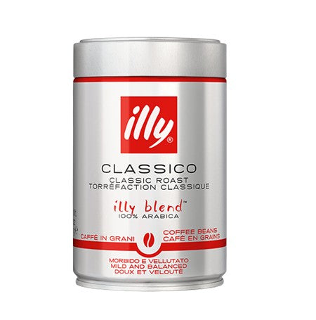 Illy Classico – Kaffeebohnen – Espresso, 100% Arabica, Intensität 5, 250 g