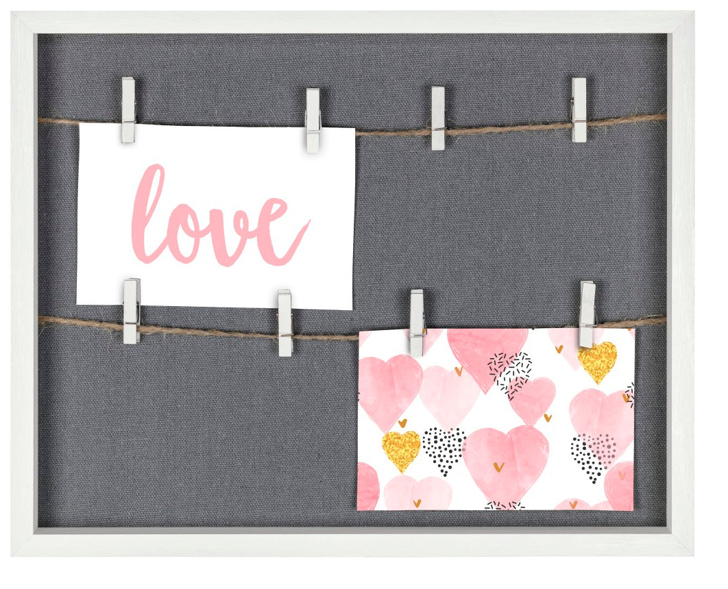 Hama Bilderrahmen – für 29,5 × 36,5 cm – MDF, weiss