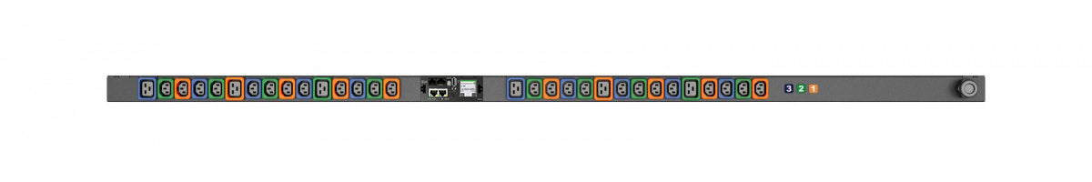 Vertiv MG05M4B0-30PN63-2PS56B2A10-S-A PDU, überwacht, 0U, 3-phasig – 30× AC (C13/C19) – IEC 60309 Eingang