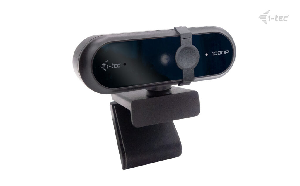 i-tec SOLOMON 100 Webcam – Full HD 1080p, 30 fps, USB – Schwarz