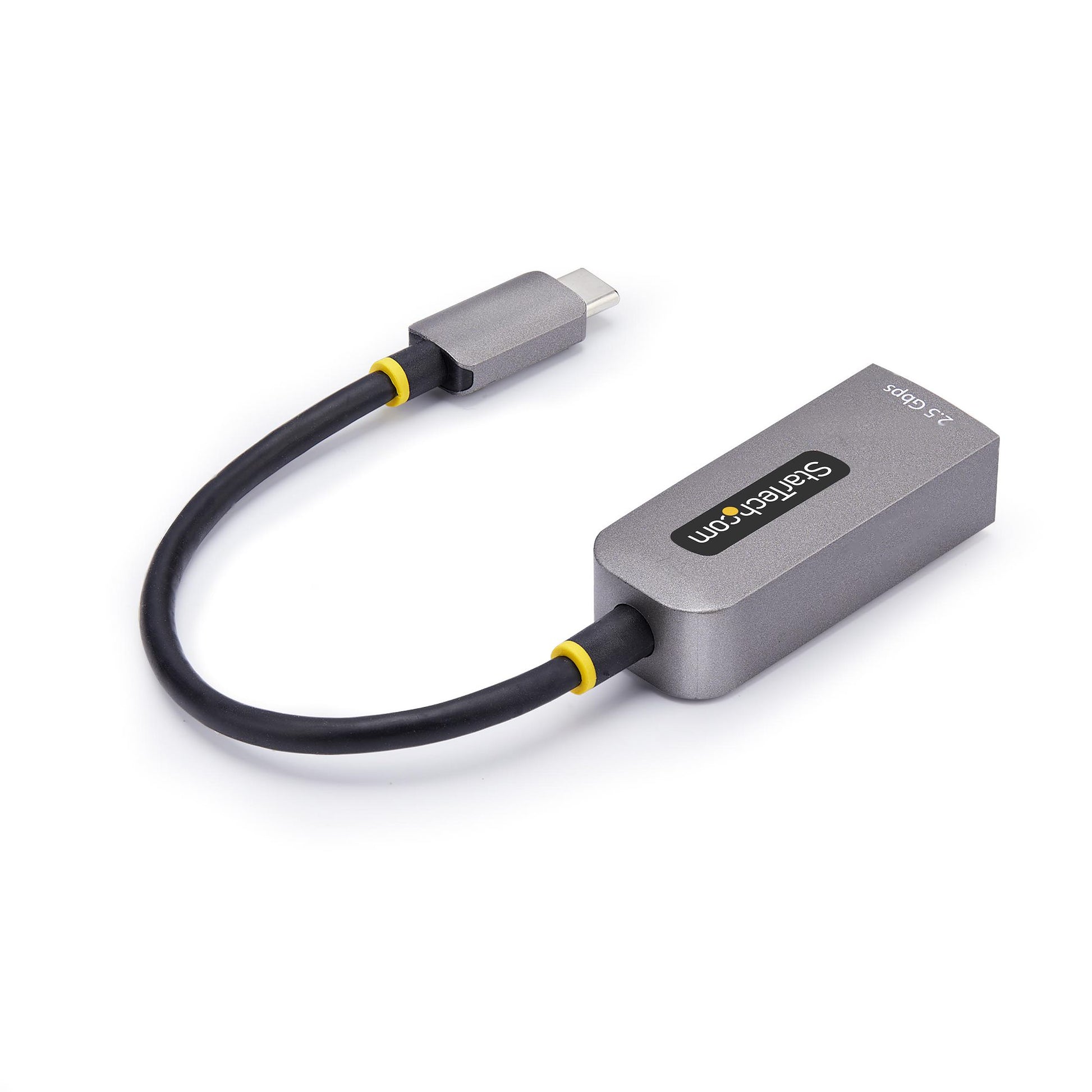 StarTech.com Netzwerkadapter USB-C zu RJ-45 – 2,5 Gbit/s, USB 3.2 Gen 1 (5 Gbit/s), 0,152 m, für PC/Laptop