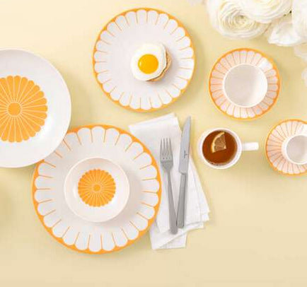 Villeroy & Boch Fleur Soleil Henkelbecher – Spülmaschinenfest, Gelb