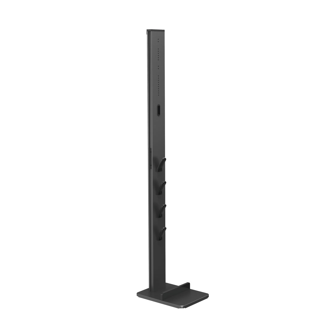 Xavax Andockstation – 22 × 29,5 × 128 cm, für Stabstaubsauger, Schwarz