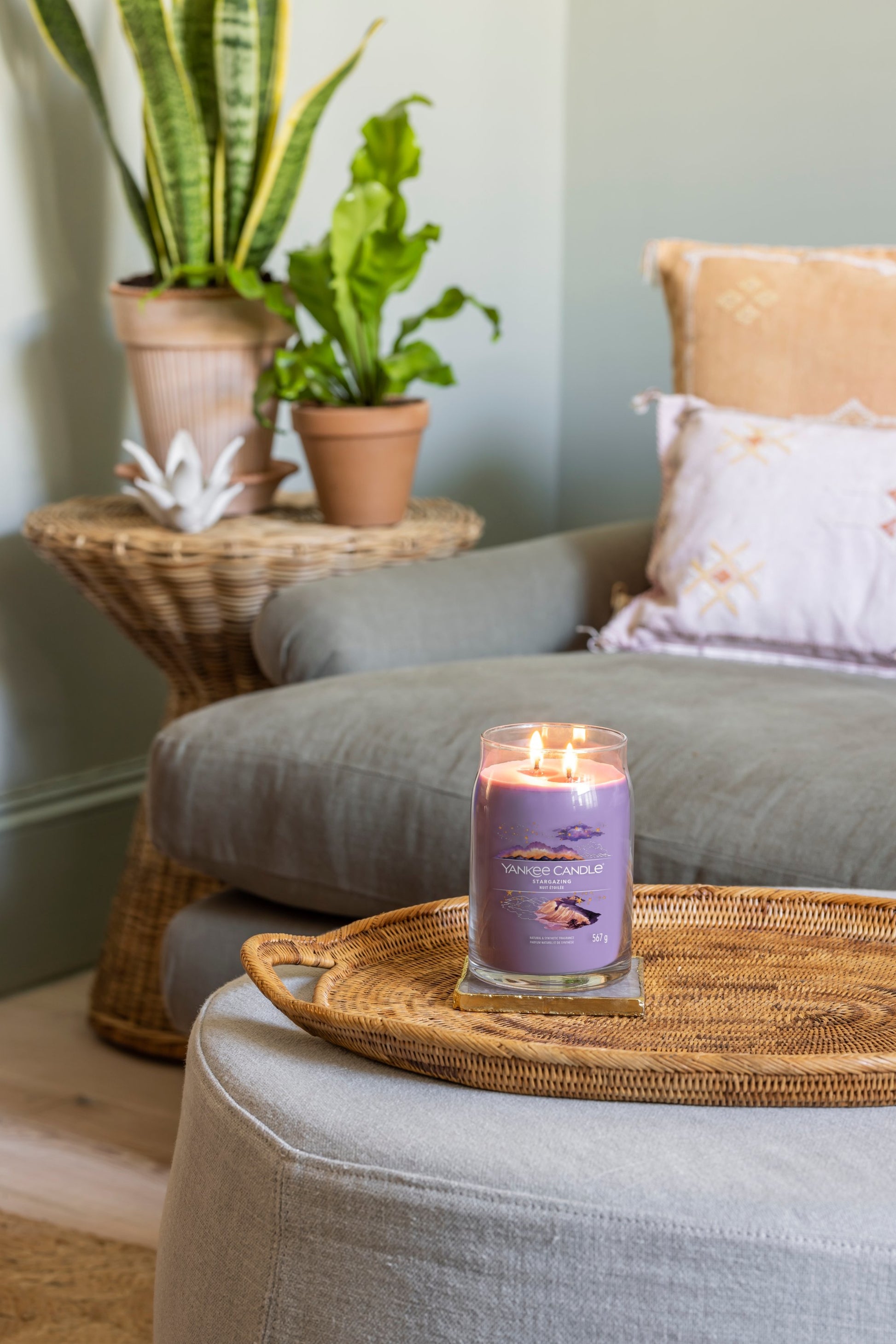 Yankee Candle Stargazing – Duftkerze, Grosses Glas