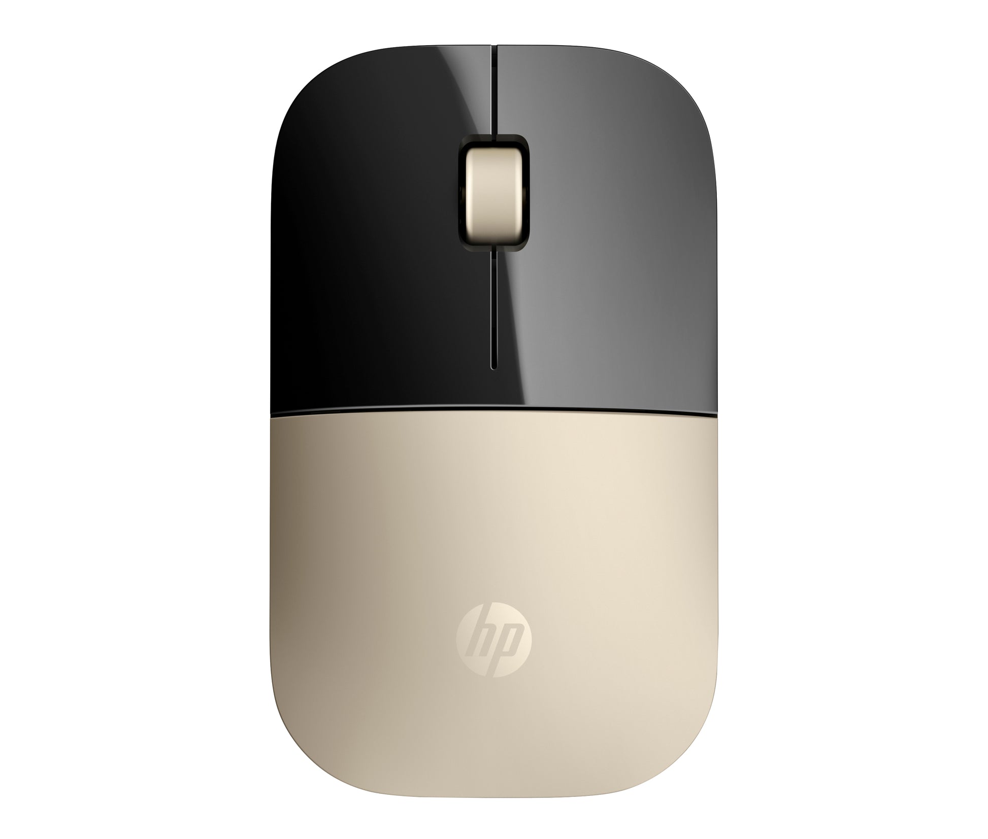 HP Z3700 – Maus – Kabellos (2,4 GHz), 1200 DPI, beidhändig, Gold