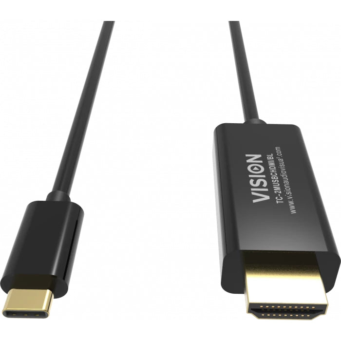 Vision USB-C auf DisplayPort Kabel 8K – 2 m