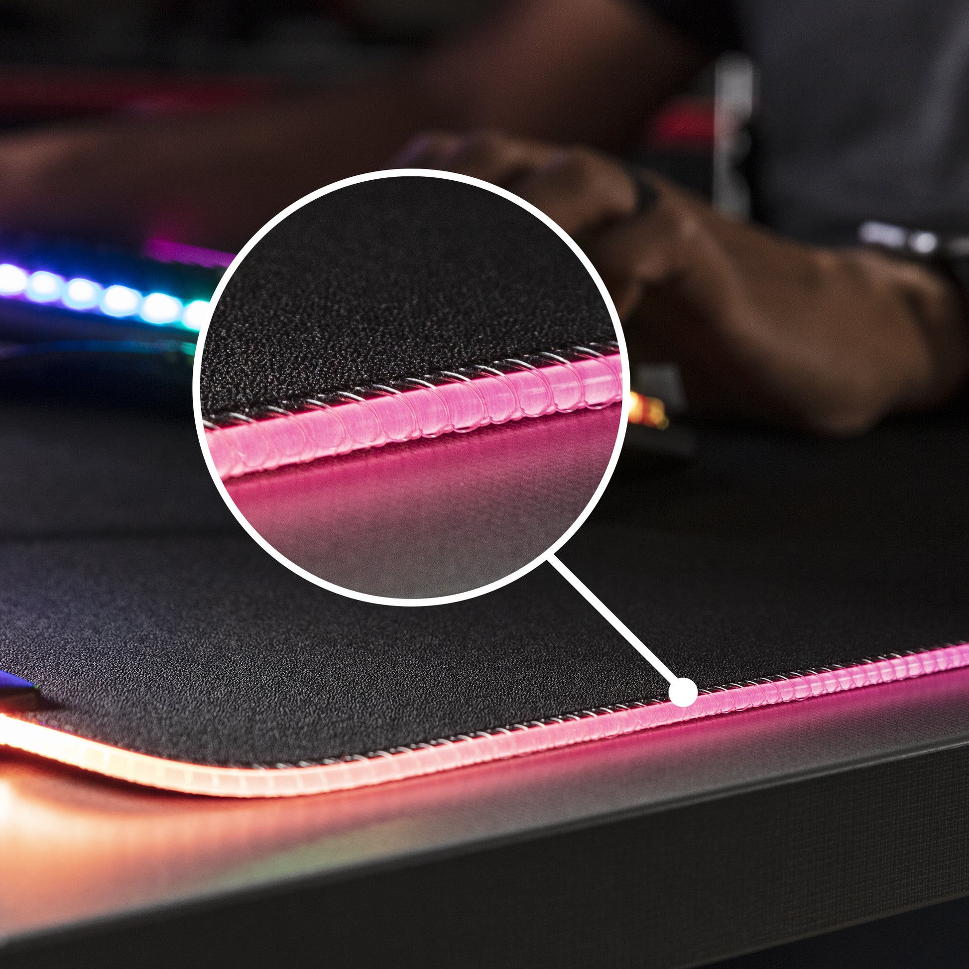 HyperX Pulsefire Mat – Gaming-Mauspad – 1'220 × 610 mm, Stoff, Schwarz