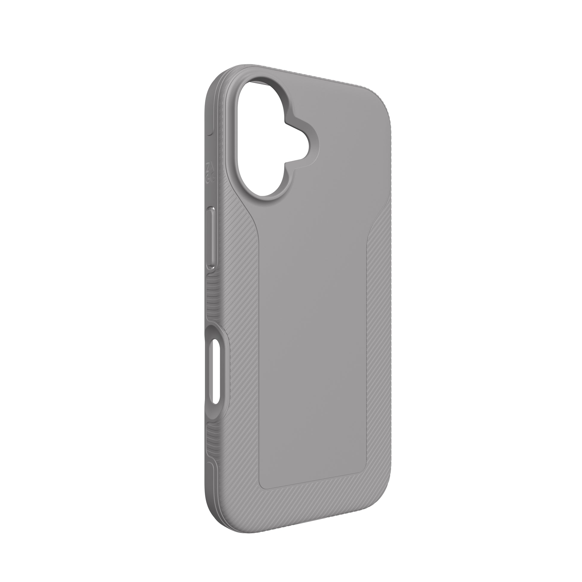 ZAGG Luxe Snap – Backcover – für Apple iPhone 17 – MagSafe, Graphen, Grau, bis 3 m Sturzsicher