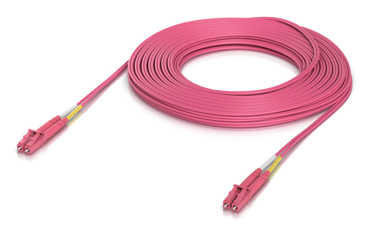 Ubiquiti LWL-Patchkabel – LC–LC, Multi-Mode (OM4), 15 m