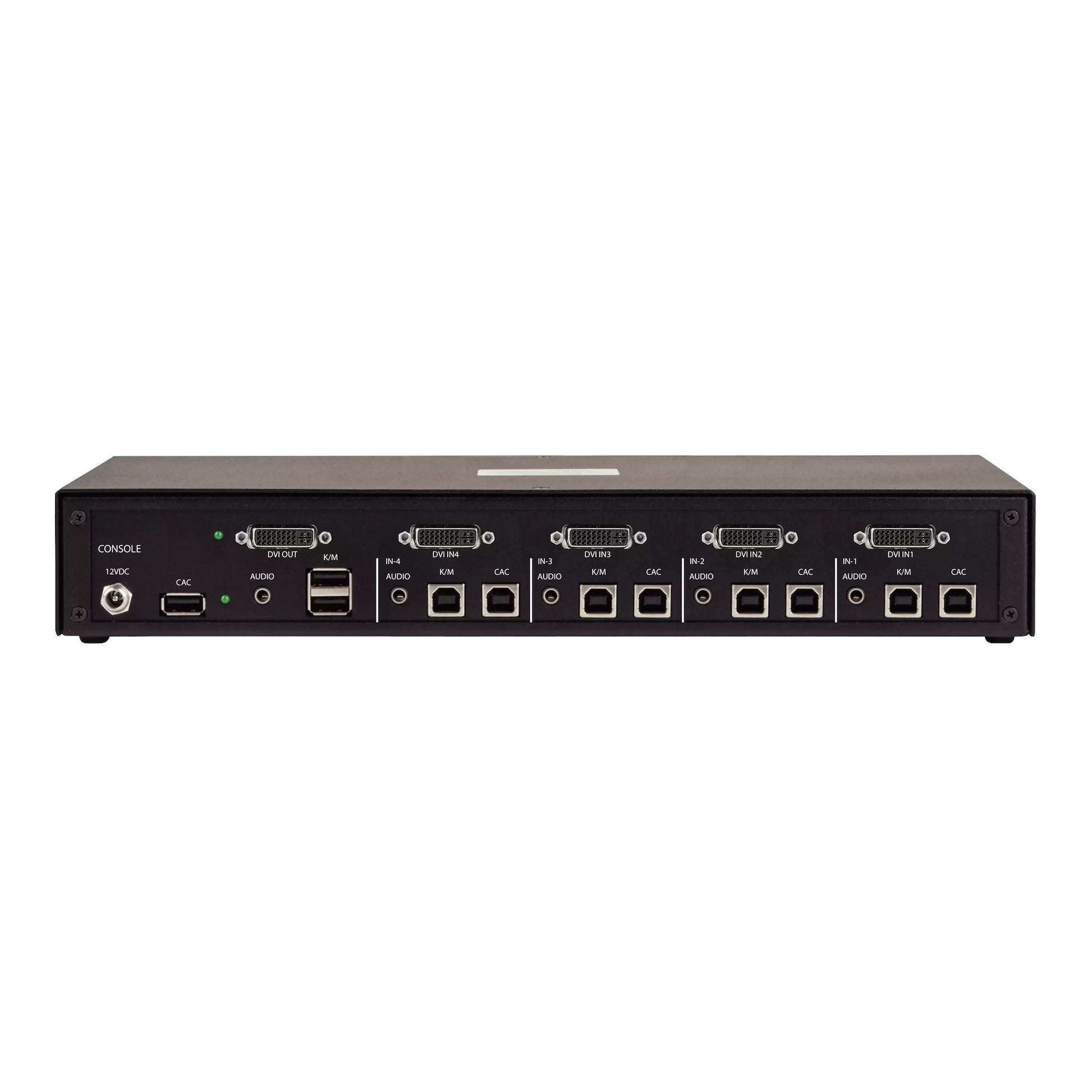 StarTech.com CK4-D104C – 4-Port DVI-I KVM-Switch – 2560 × 1600/60 Hz, USB 2.0-Hub, Audio