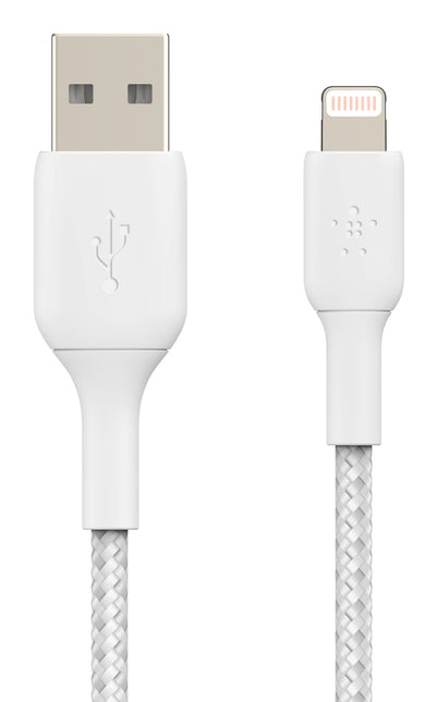 Belkin Lightning Kabel, 2 m, Weiss, MFi-zertifiziert