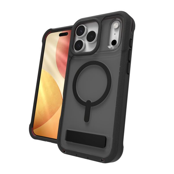 ZAGG Backcover Rainier – für Apple iPhone – schwarz – MagSafe kompatibel