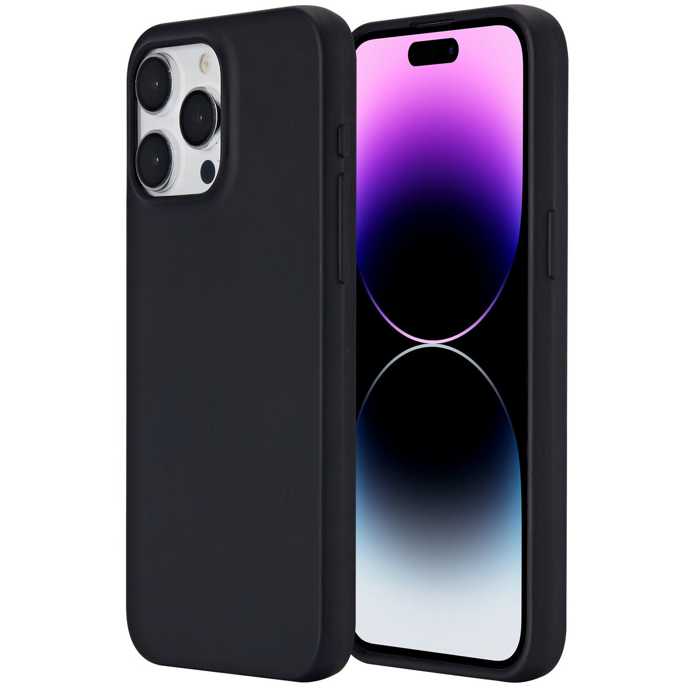 eSTUFF INFINITE (GRS) VIENNA Backcover – für Apple iPhone 15 Pro Max, TPU, schwarz