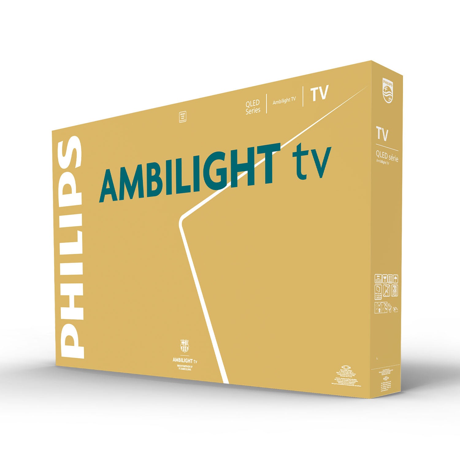 Philips 55PUS8500/12 – 55" QLED UHD 4K, Titan OS, Ambilight (2025)
