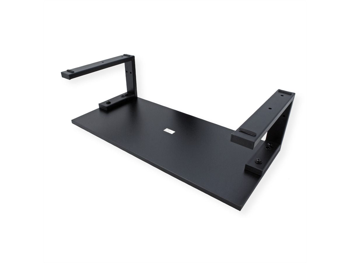 ROLINE Monitor-Tischständer – freistehend – bis 20 kg – höhenverstellbar – schwarz – für Monitore