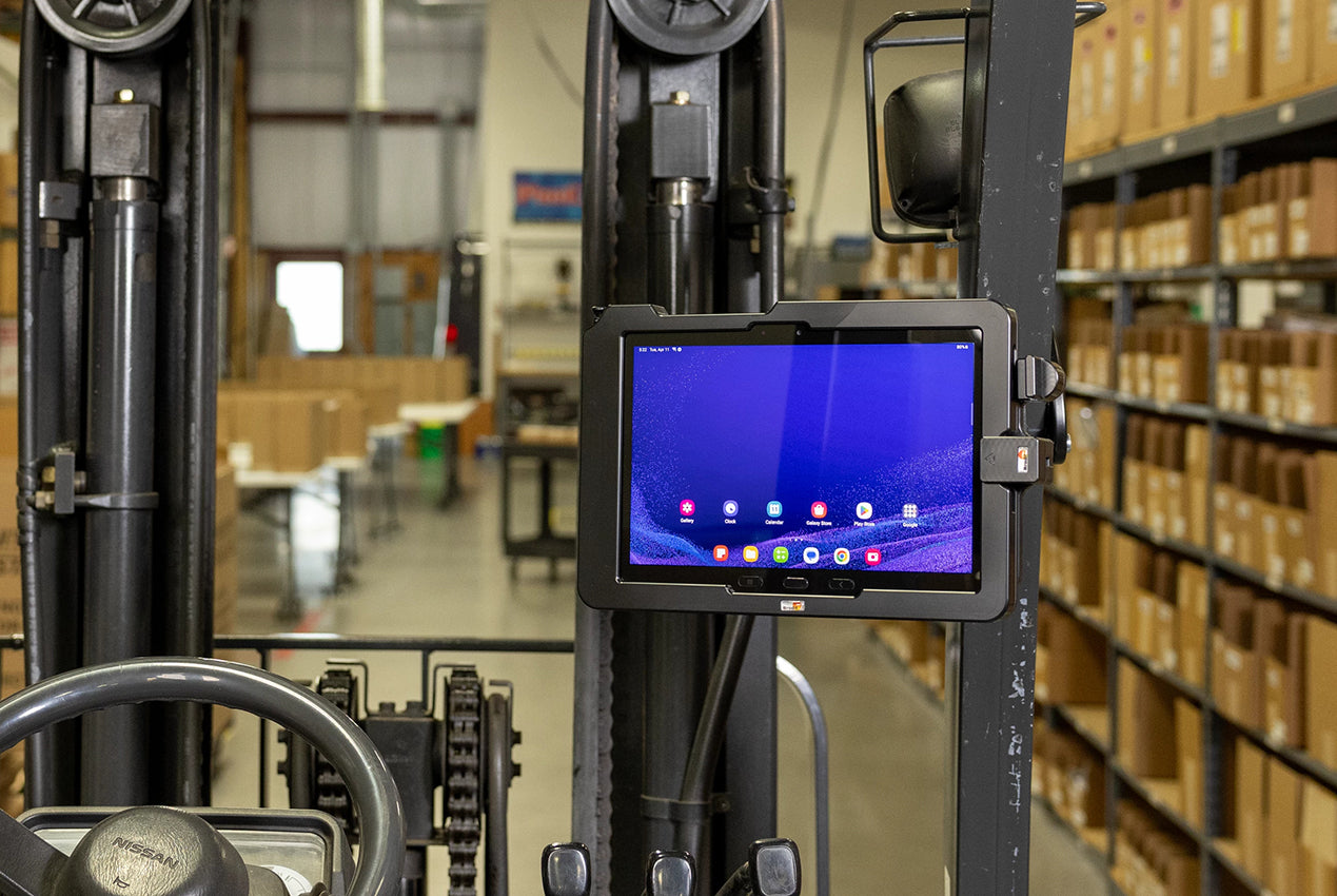 Brodit Displayschutzglas – für Samsung Galaxy Tab Active 5 Pro SM-X356B, Active 4 Pro SM-T630/SM-T636