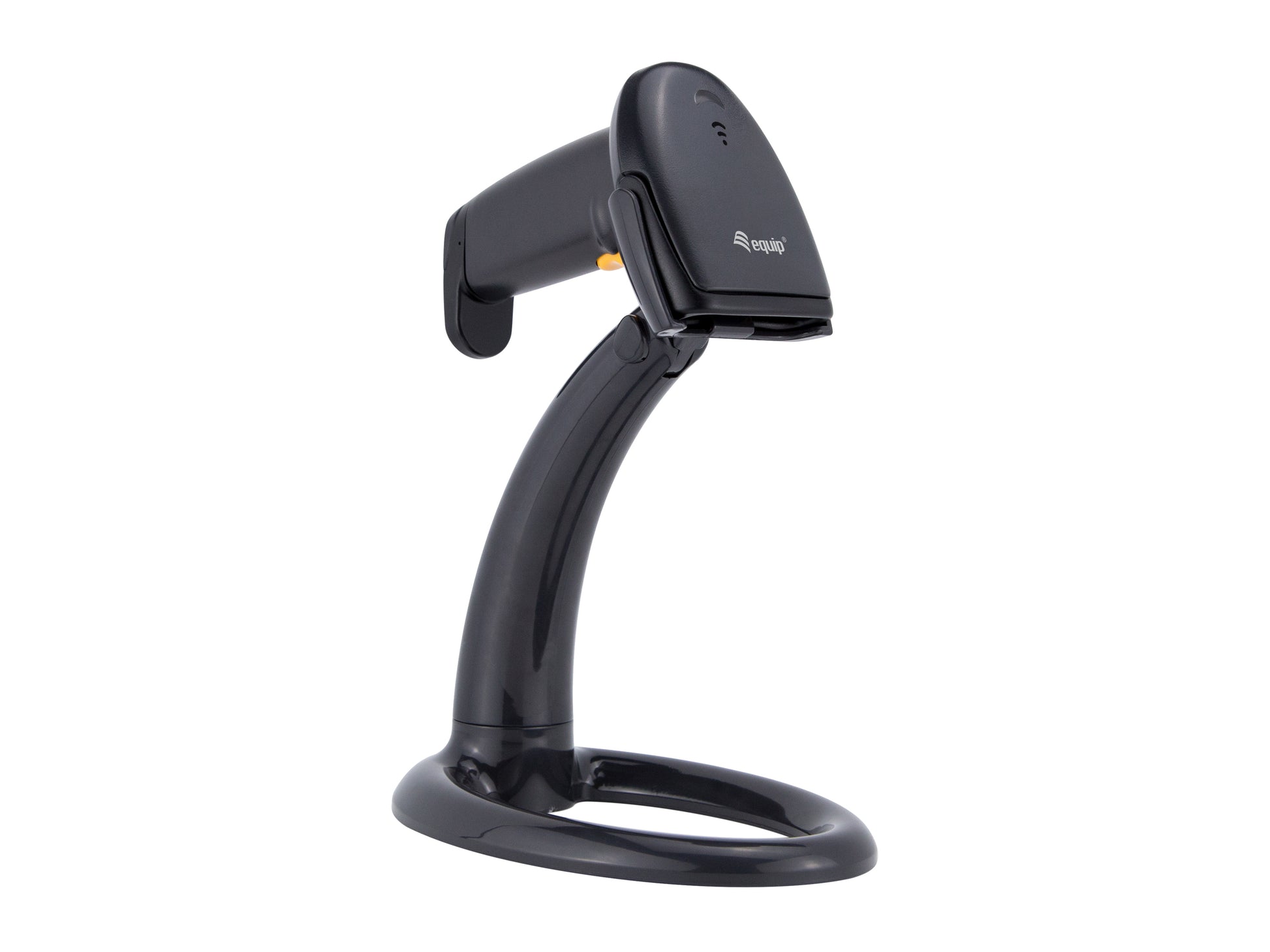Equip 1D Kabelgebundener USB-Barcodescanner, IP54, mit Ständer, für Windows, Android, iOS