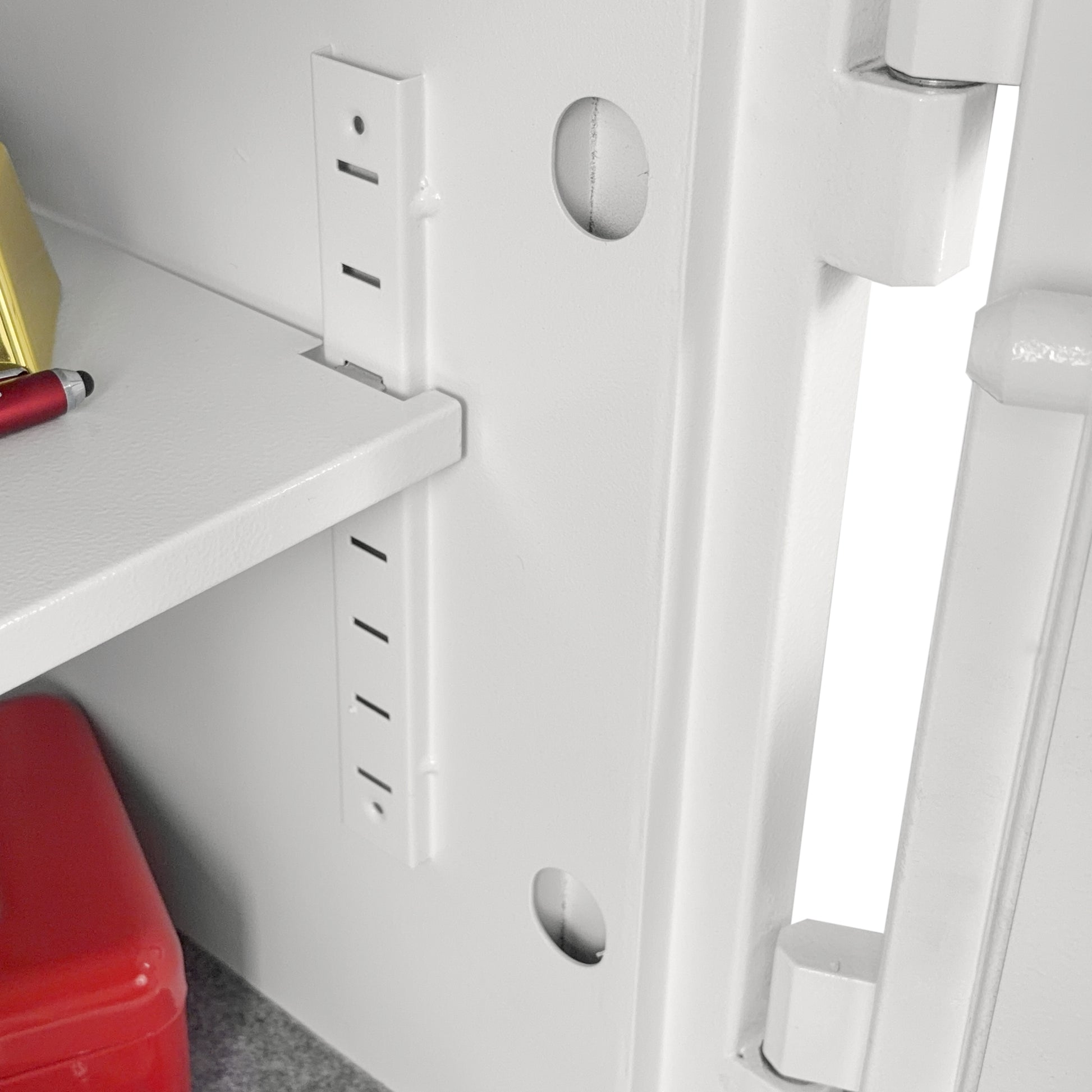 Phoenix Safe Co. Phoenix Tresor Fortress SS1453E – Elektronikschloss – 46 l – Bodenmontage – Weiss