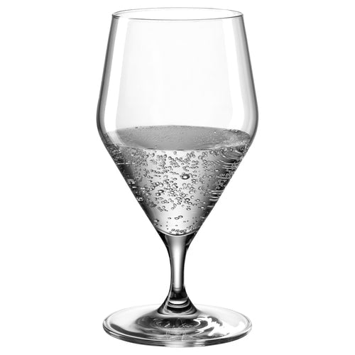 LEONARDO TWENTY4 Wasserglas – 0,33 l, Kristallglas, Transparent, Spülmaschinenfest, Stossfest, 6 Stück