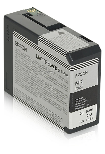 Epson Tintenpatrone T58080N, Schwarz, 80 ml – für Stylus Pro 3800