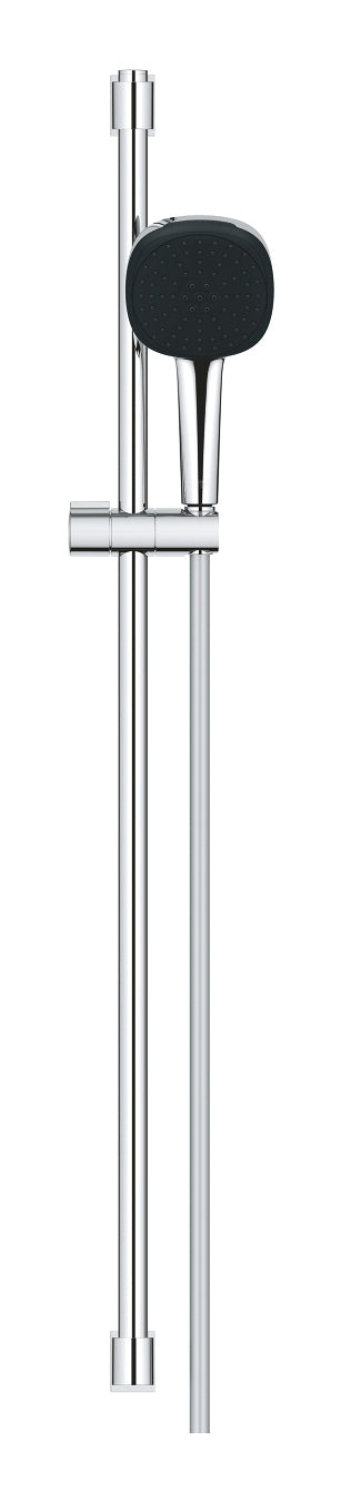 GROHE Duschsystem Vitalio Comfort 110 II – 175 cm, Kunststoff/Chrom, Klebestreifen