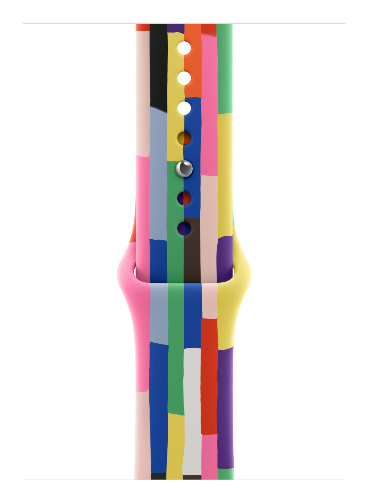Apple Pride Edition Sport Band – Armband – für Apple Watch 46 mm, Pride, S/M