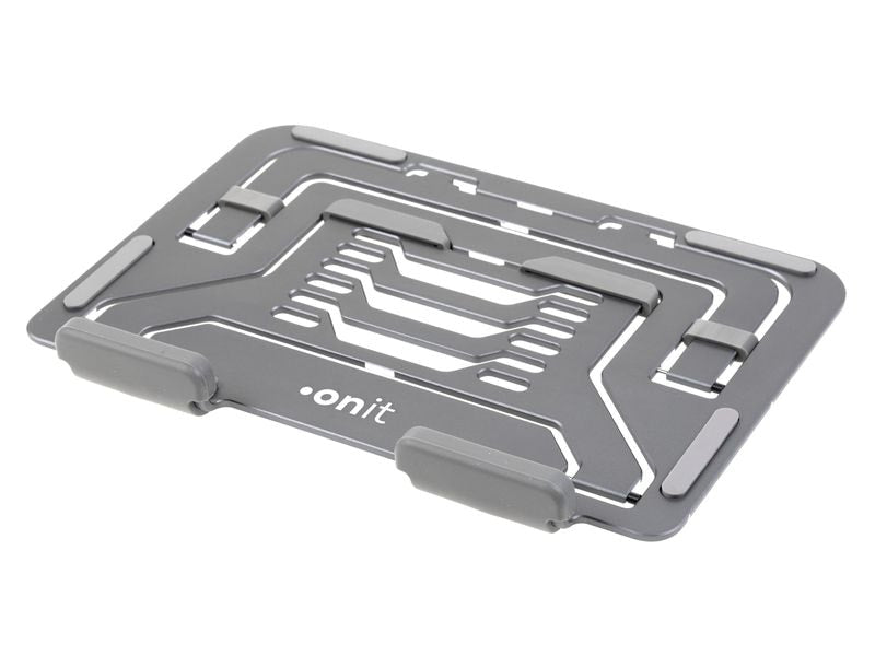 ONIT Laptop-Ständer – bis 14", faltbar, höhenverstellbar – Anthrazit