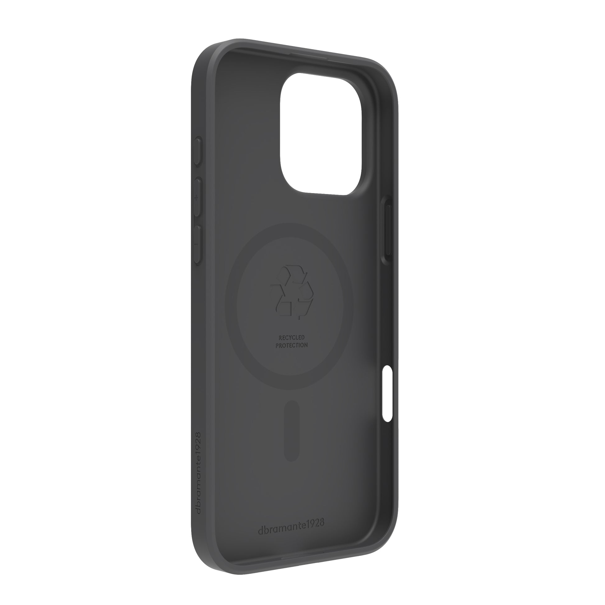 dbramante1928 Greenland Pro MS Backcover – für Apple iPhone 16 Pro Max, Recycelbarer Kunststoff, Night Black
